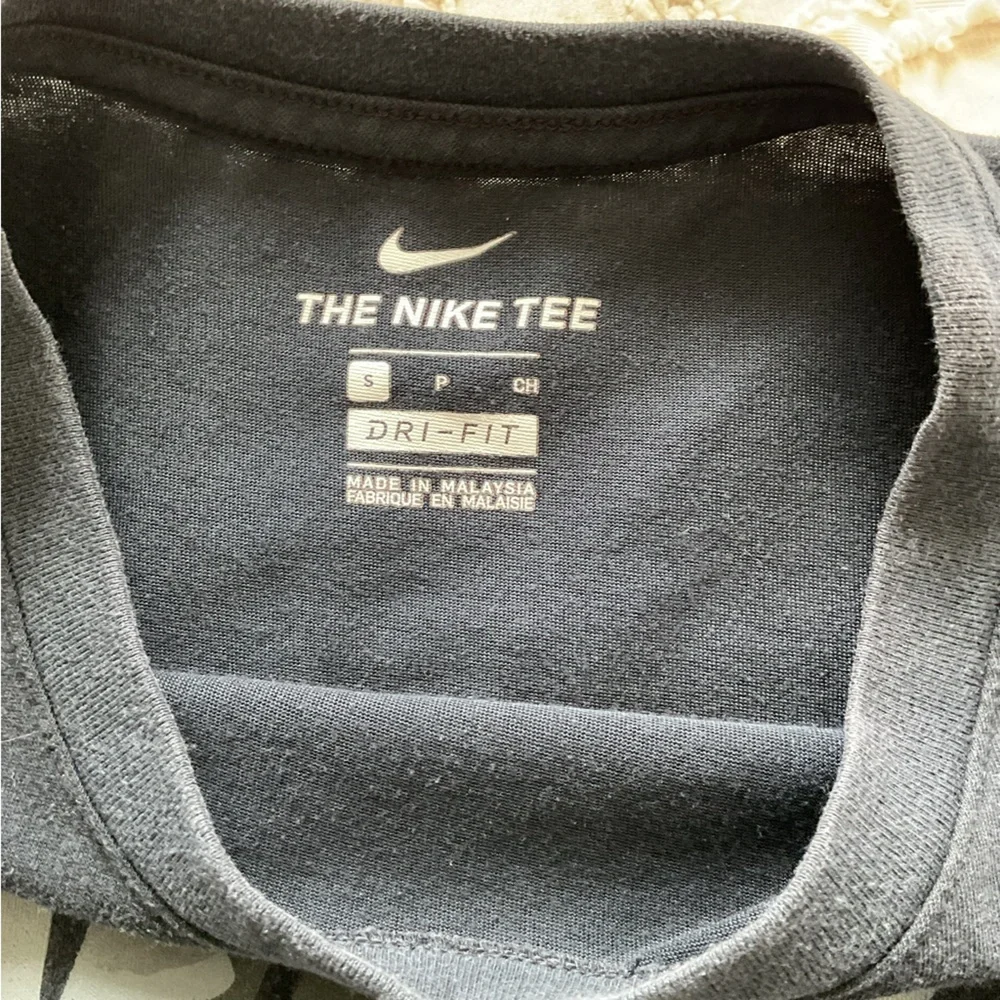 Nike Kids Black Camo Logo T-Shirt